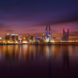 Night Skyline Bahrain